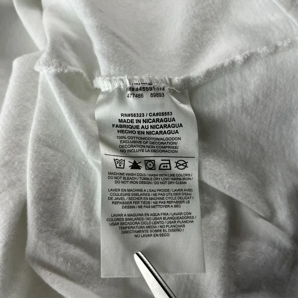 Nike T-Shirt Women's L White‎ US Soccer #13 Alex Morgan USA United States Futbol